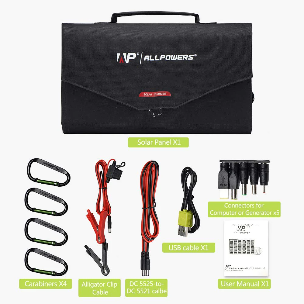 ALLPOWERS 100W Foldable Solar Panel SP012 - Image 7
