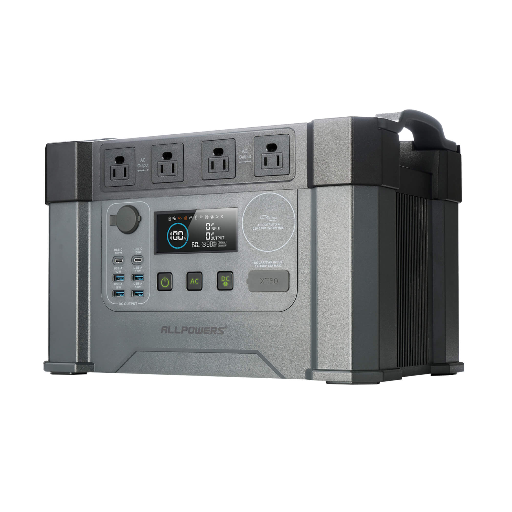 ALLPOWERS S2000 Pro Portable Power Station | 2400W 1451Wh - Image 3