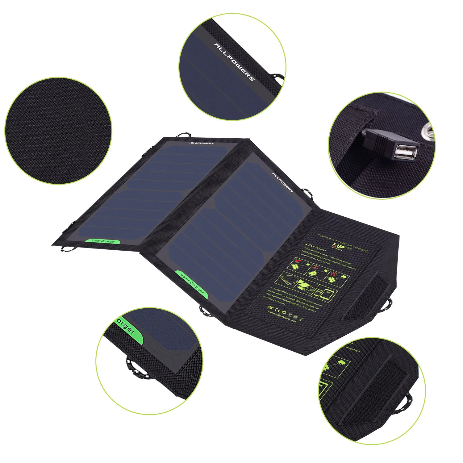 ALLPOWERS 5V 10W Solar Charger - Image 8