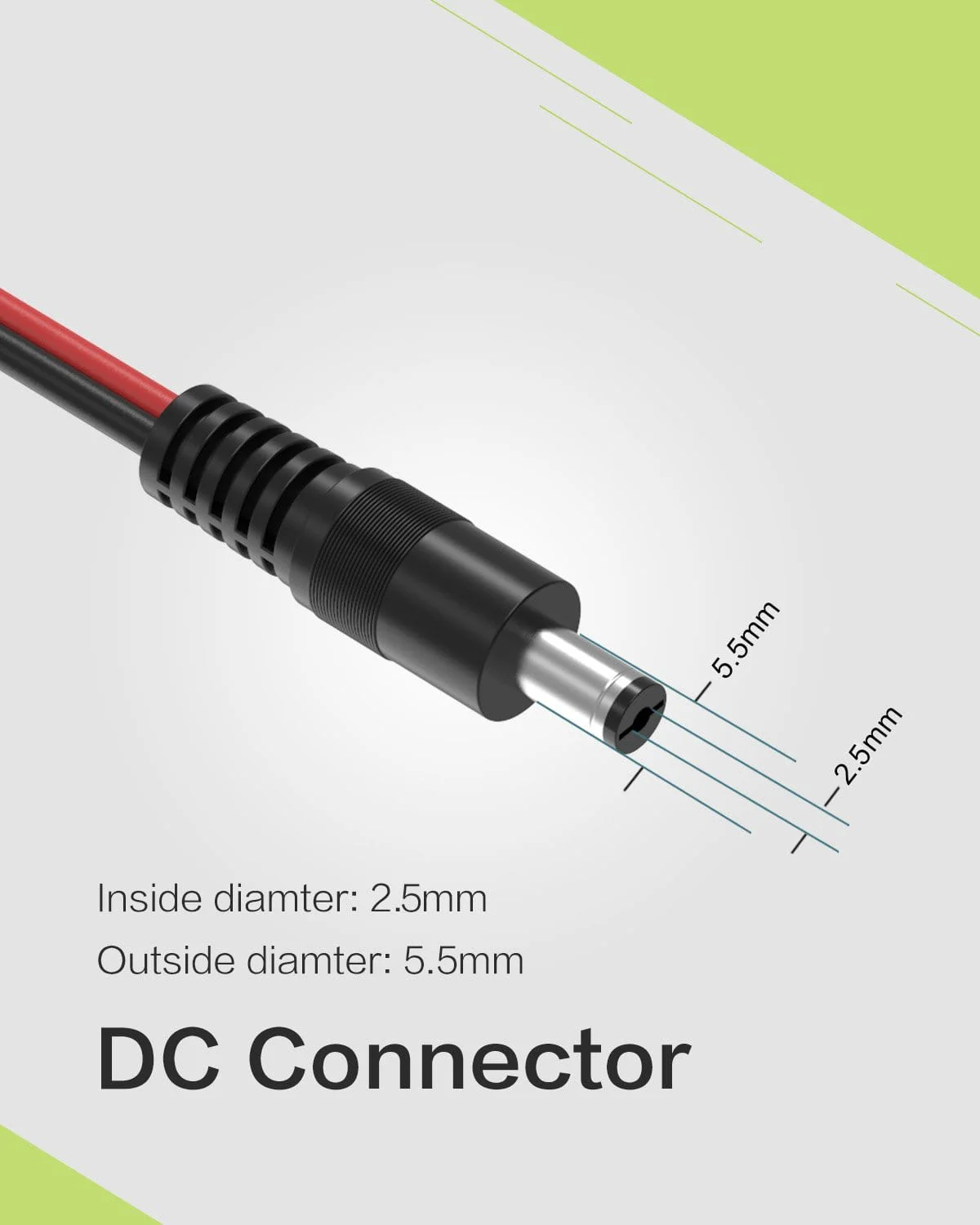 ALLPOWERS DC5525(5.5mm x 2.5mm) to Anderson Connector Adapter Cable - Image 4
