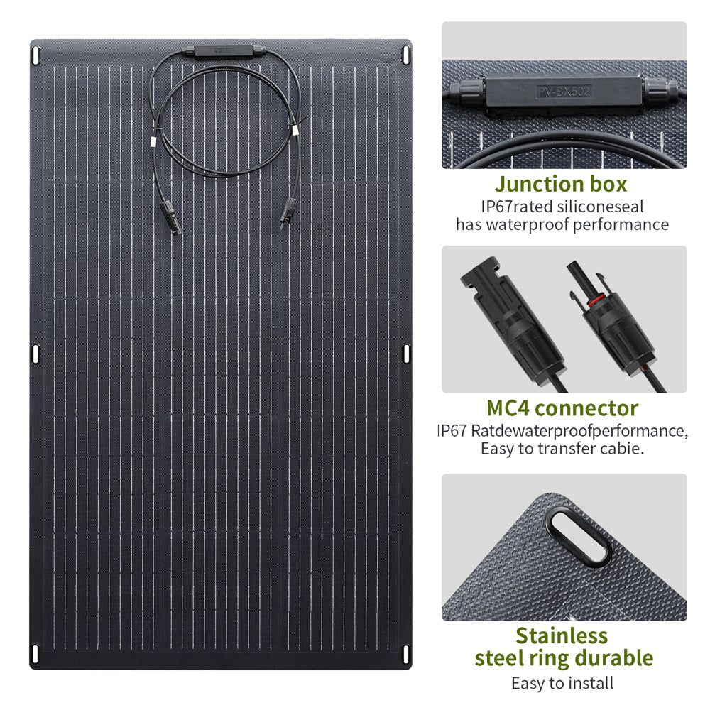 ALLPOWERS Solar Generator Kit 3200W (R3500 + SF100 100W Flexible Solar Panel) - Image 8
