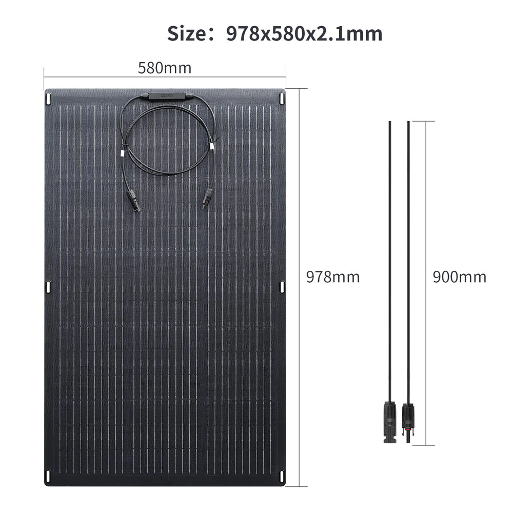 ALLPOWERS Solar Generator Kit 3200W (R3500 + SF100 100W Flexible Solar Panel) - Image 9