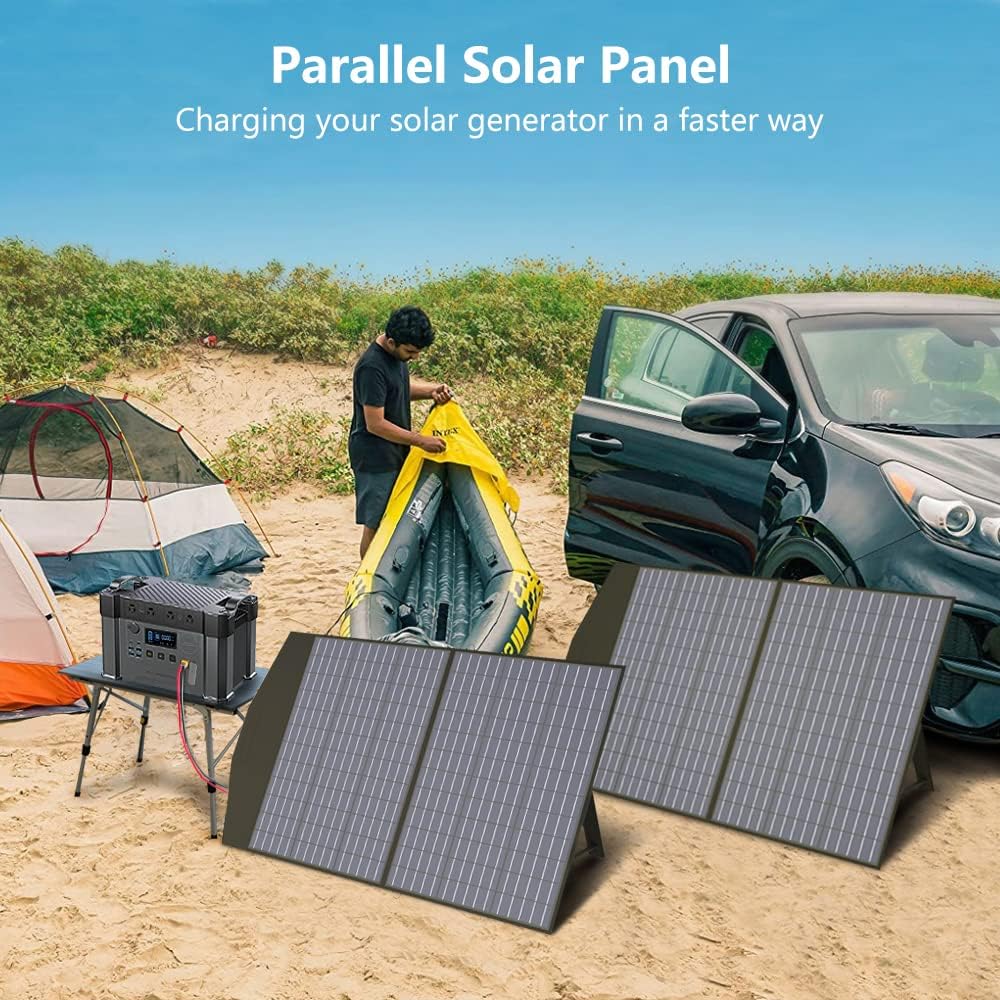 ALLPOWERS Solar Generator Kit 3200W (R3500 + SP027 100W Solar Panel) - Image 4