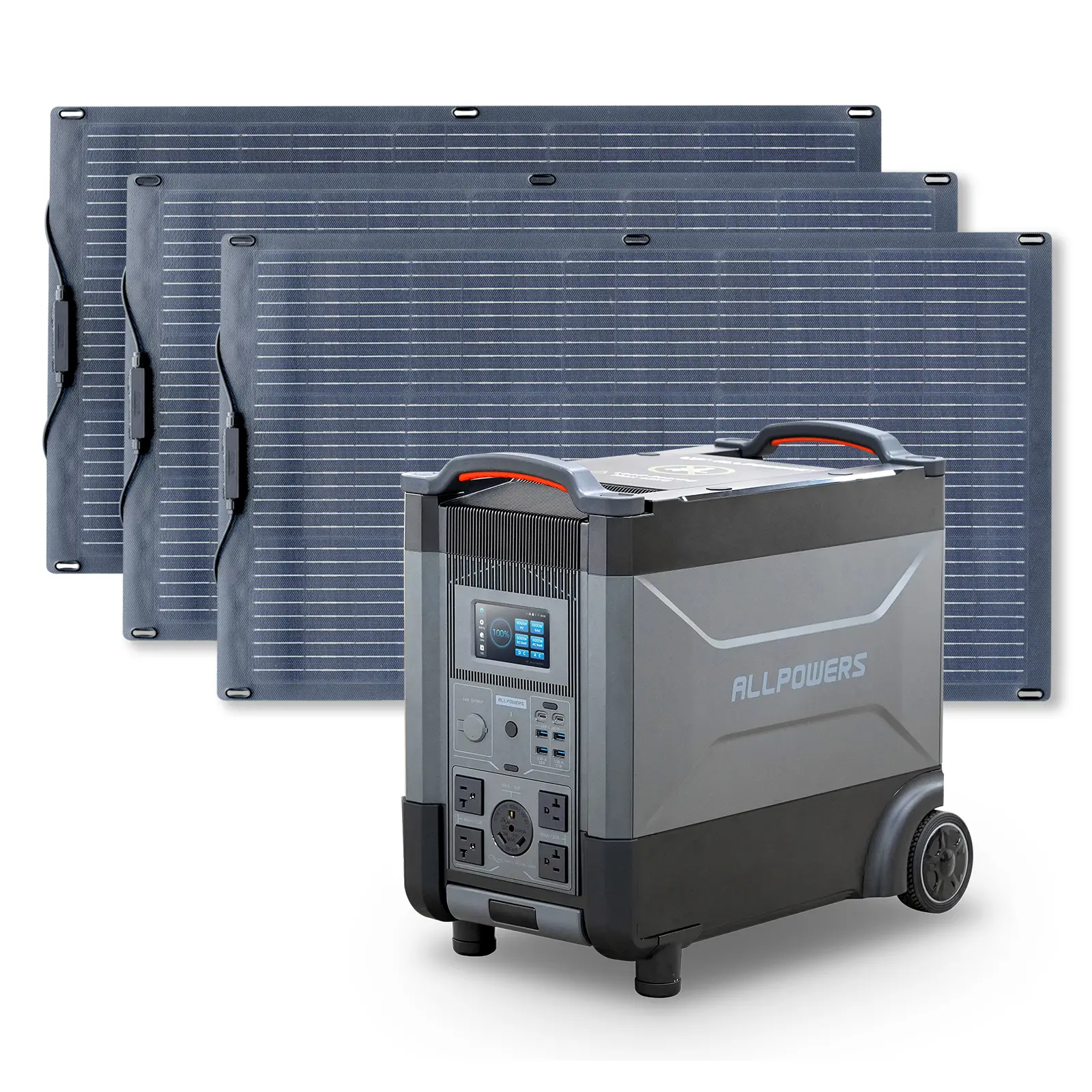 ALLPOWERS Solar Generator Kit 3600W (R4000 + SF100 100W Flexible Solar Panel) - Image 14