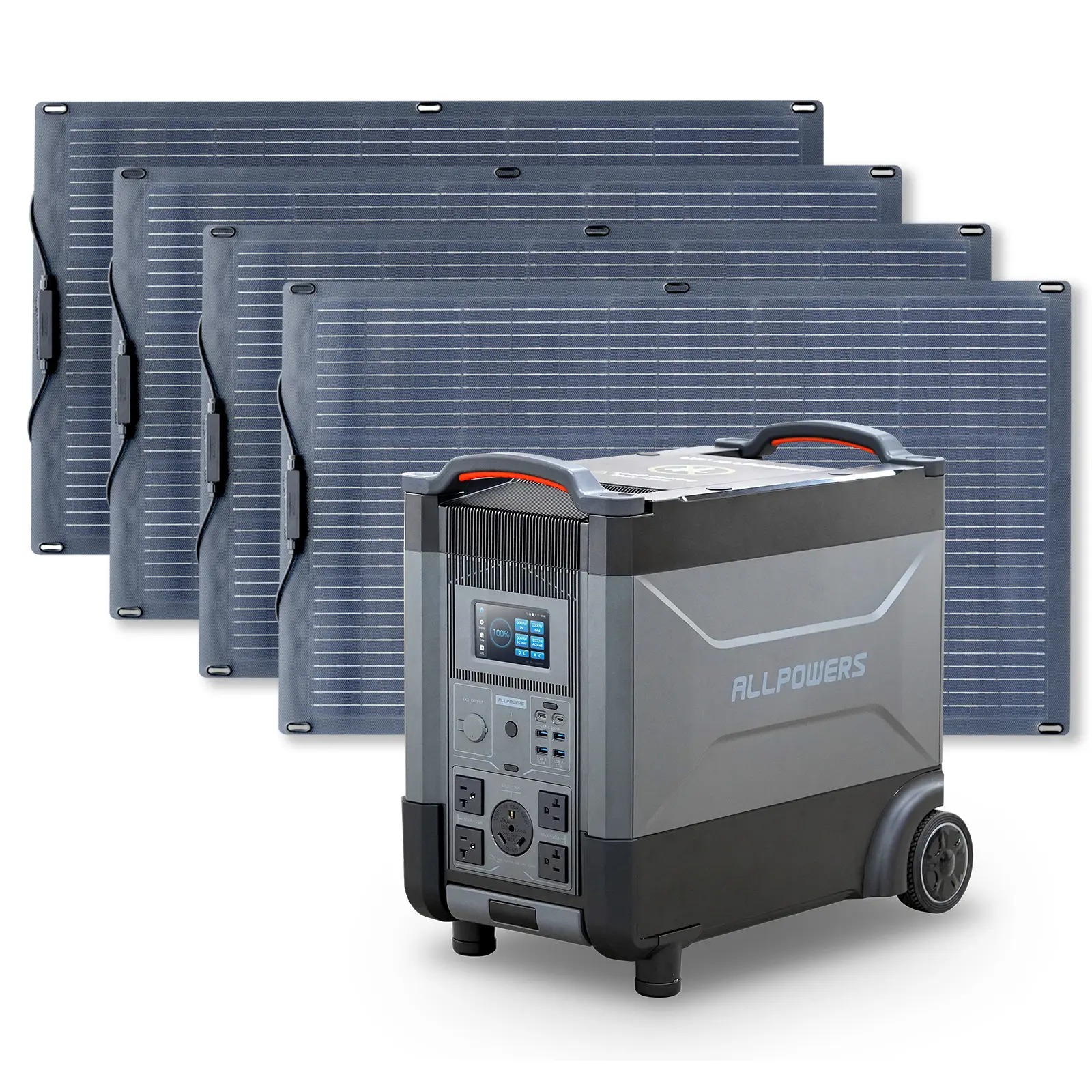ALLPOWERS Solar Generator Kit 3600W (R4000 + SF100 100W Flexible Solar Panel) - Image 15