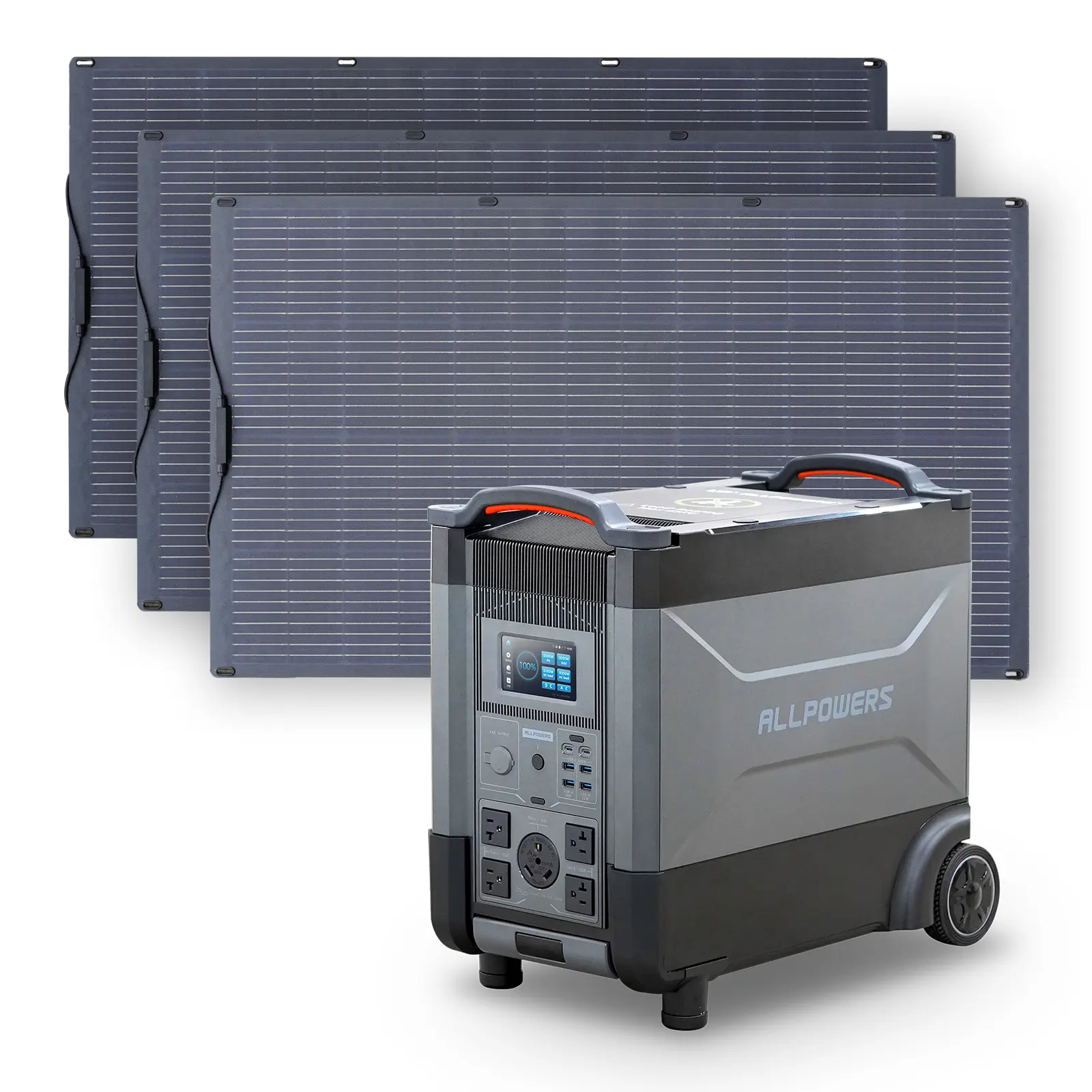 ALLPOWERS Solar Generator Kit 3600W (R4000 + SF200 200W Flexible Solar Panel) - Image 11