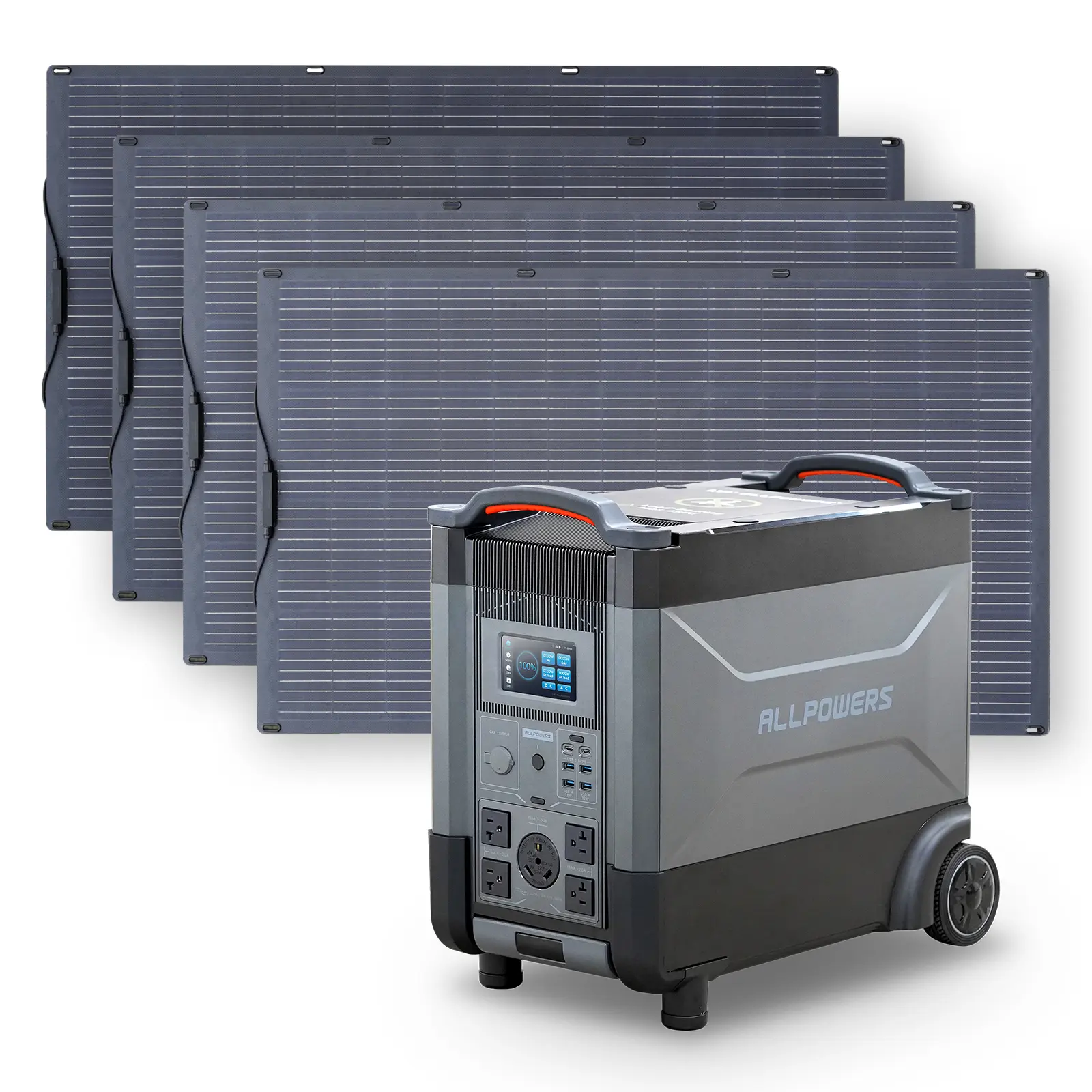 ALLPOWERS Solar Generator Kit 3600W (R4000 + SF200 200W Flexible Solar Panel) - Image 12