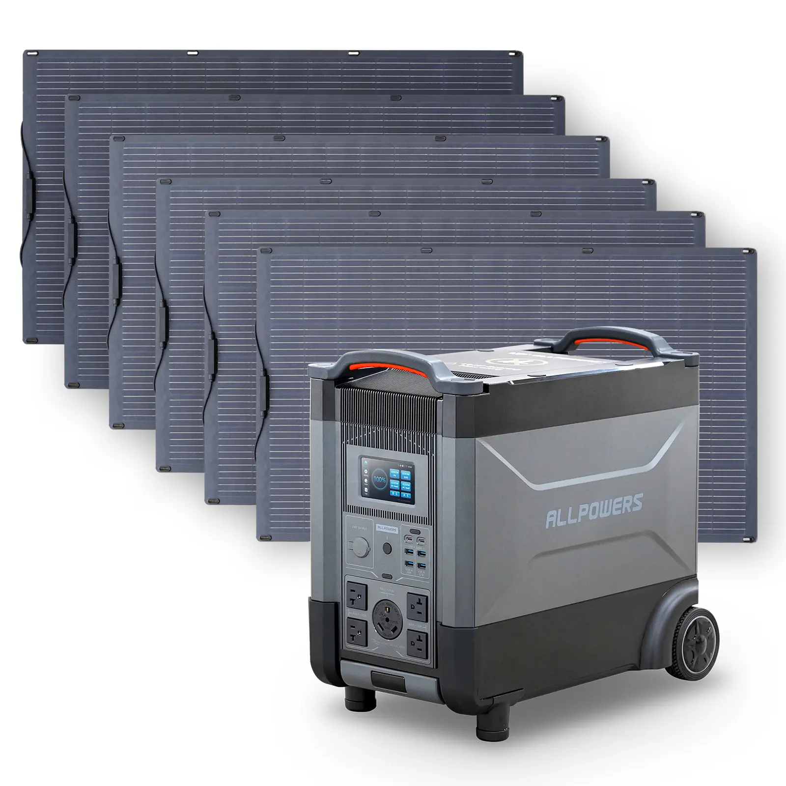 ALLPOWERS Solar Generator Kit 3600W (R4000 + SF200 200W Flexible Solar Panel) - Image 13