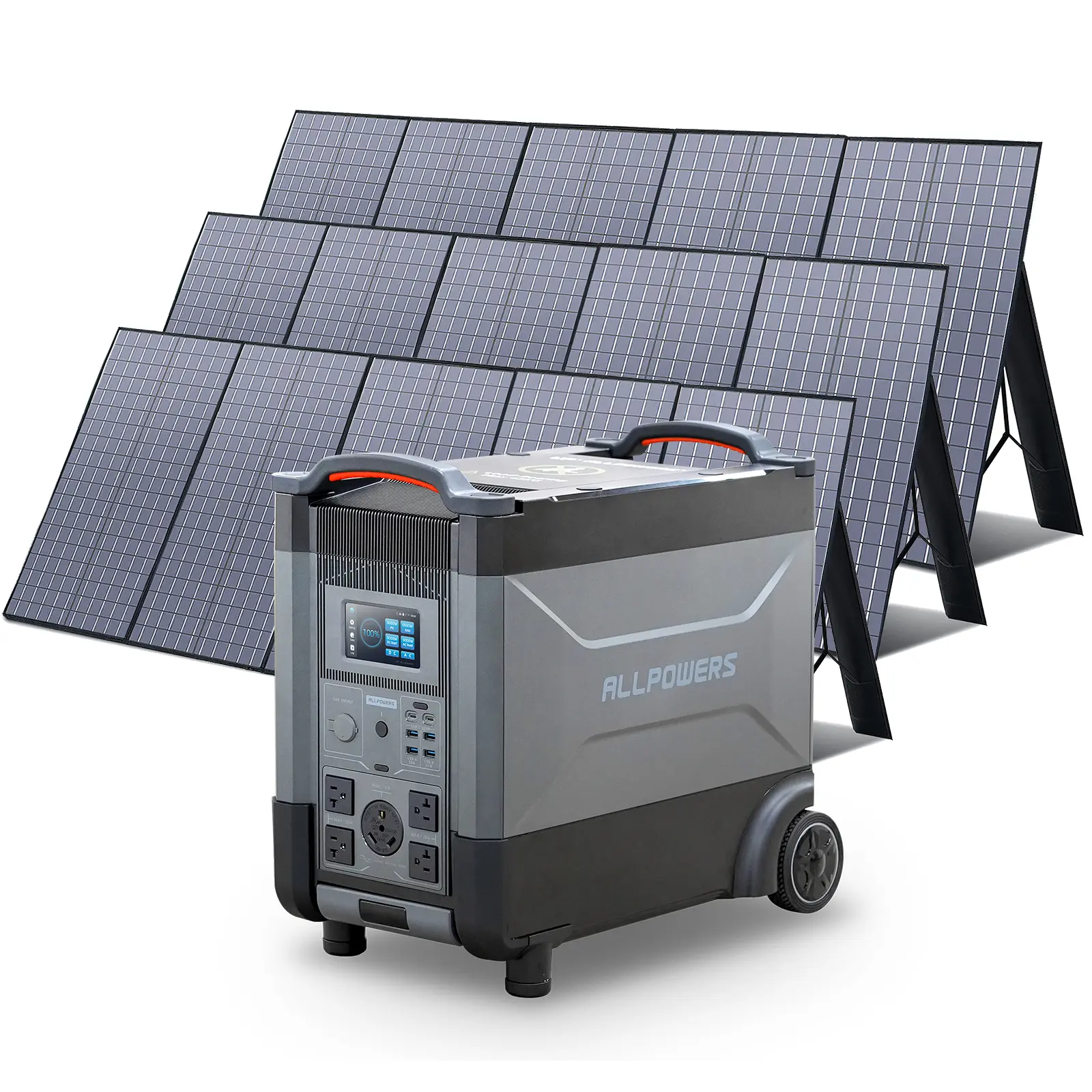ALLPOWERS Solar Generator Kit 3600W (R4000 + SP037 400W  Solar Panel) - Image 13