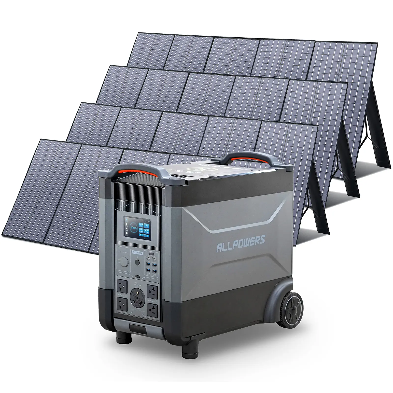 ALLPOWERS Solar Generator Kit 3600W (R4000 + SP037 400W  Solar Panel) - Image 14