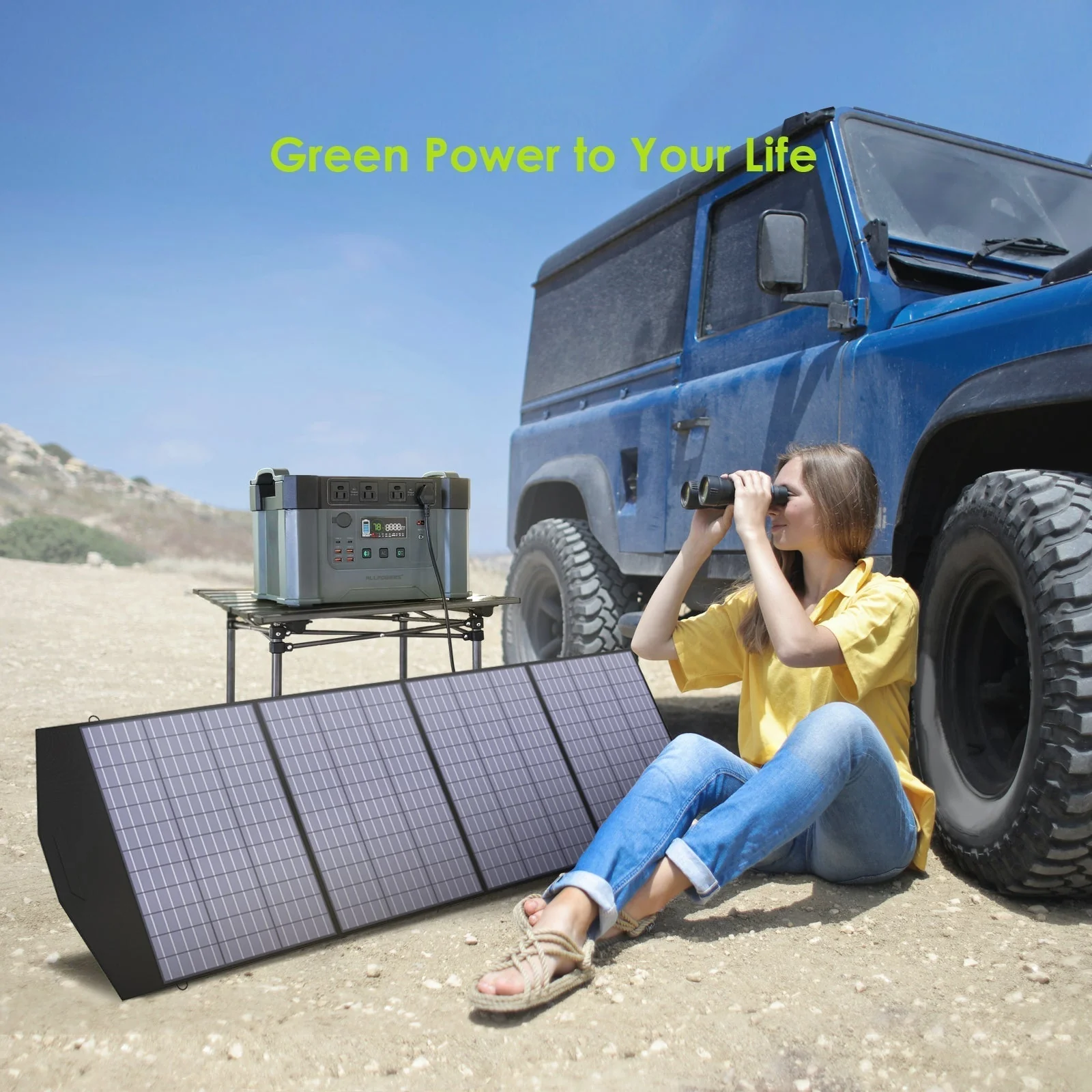 ALLPOWERS Solar Generator Kit 3600W (R4000 + SP033 200W Solar Panel) - Image 5