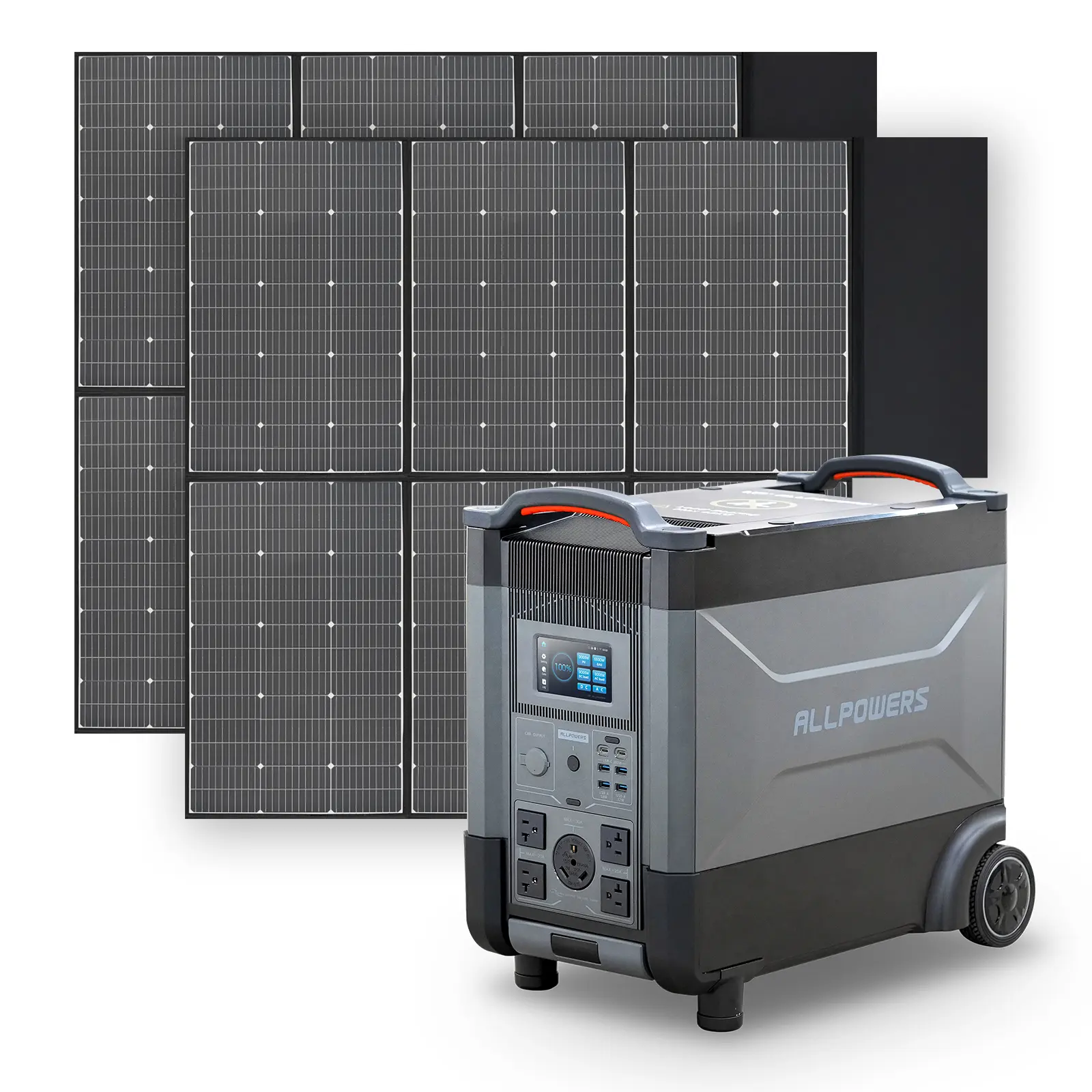 ALLPOWERS Solar Generator Kit 3600W (R4000 + SP039 600W Solar Panel) - Image 14