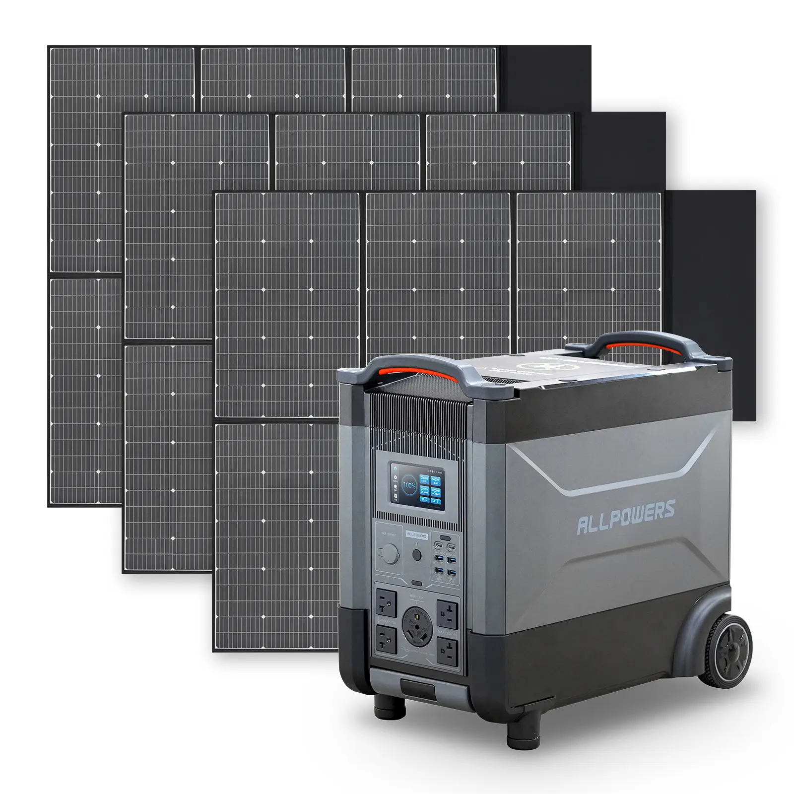 ALLPOWERS Solar Generator Kit 3600W (R4000 + SP039 600W Solar Panel) - Image 15
