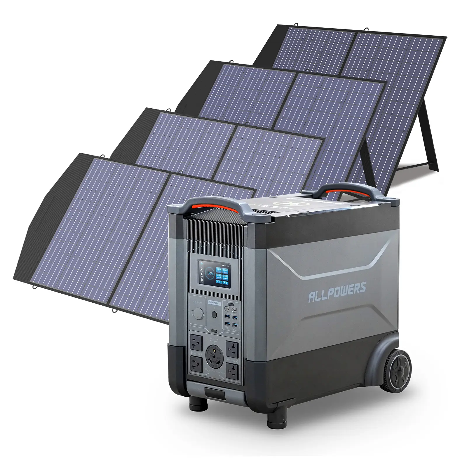 ALLPOWERS Solar Generator Kit 3600W (R4000 + SP027 100W Solar Panel) - Image 10