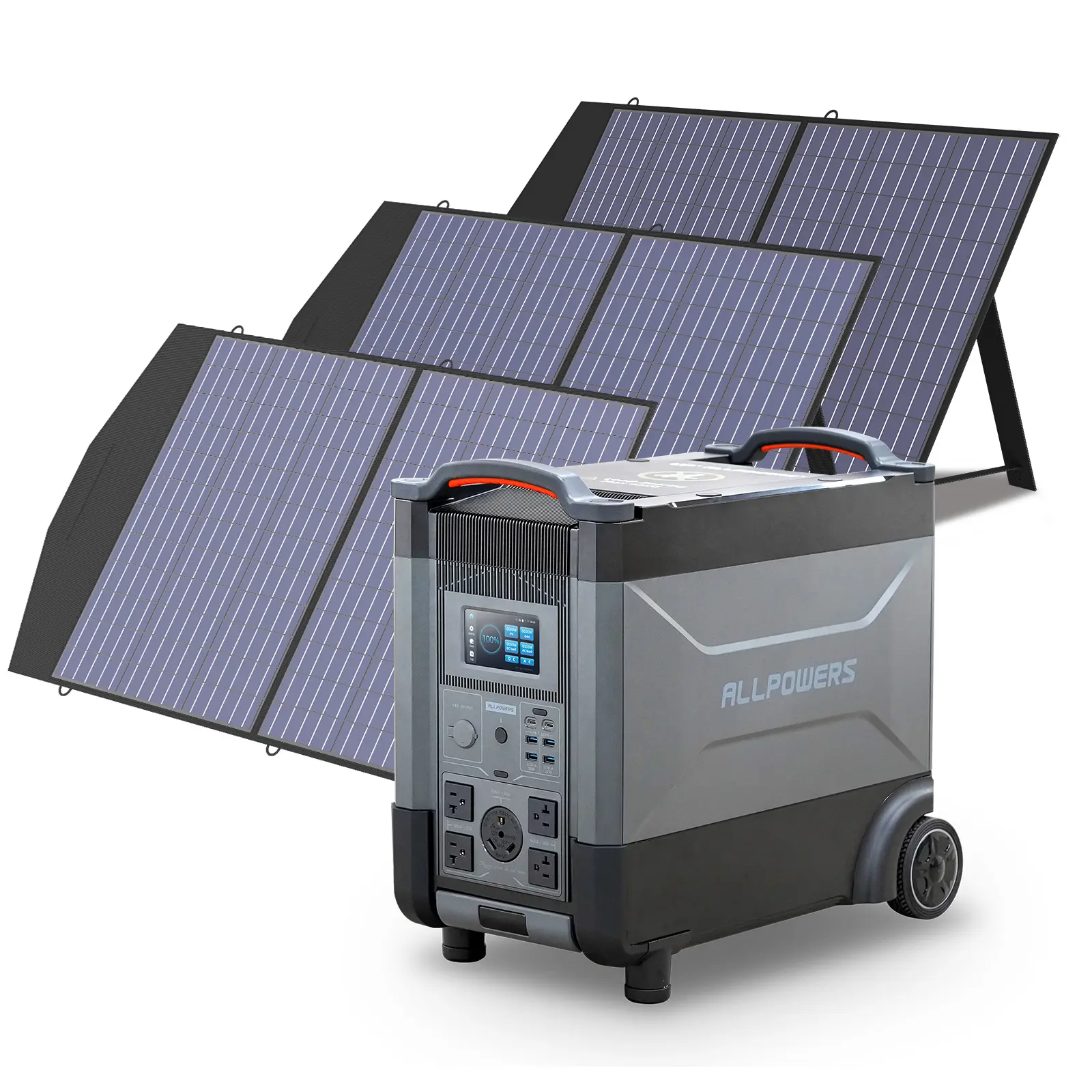 ALLPOWERS Solar Generator Kit 3600W (R4000 + SP027 100W Solar Panel) - Image 9