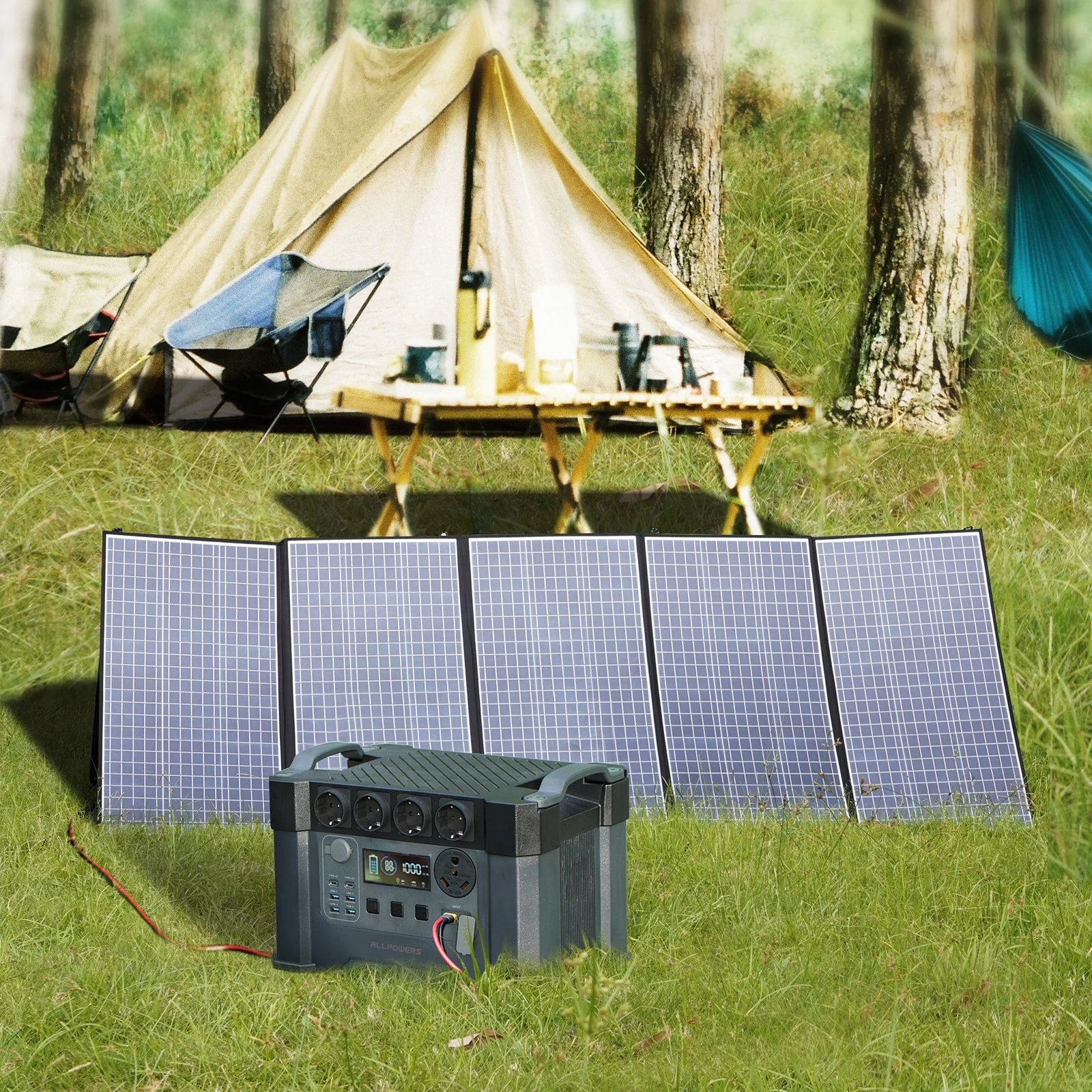 ALLPOWERS S2000 Pro + 400W Solar Panel SP037 | 2400W Solar Generator Kit - Image 7