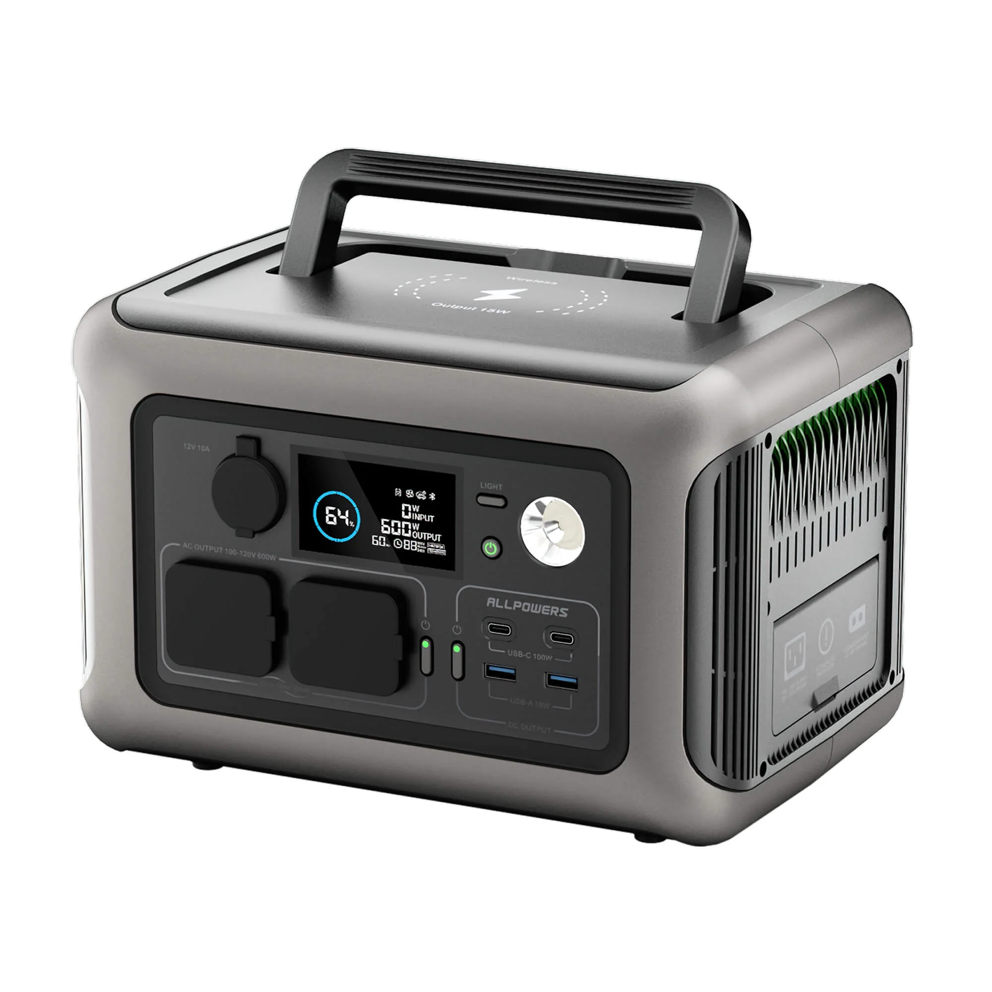 ALLPOWERS R600 Portable Power Station | 600W 299Wh - Image 3