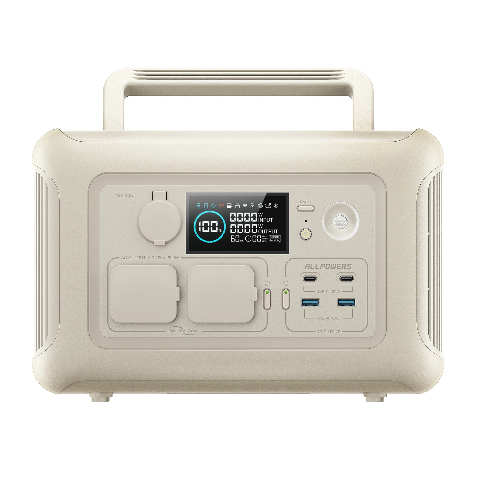 ALLPOWERS R600 Portable Power Station | 600W 299Wh - Image 6