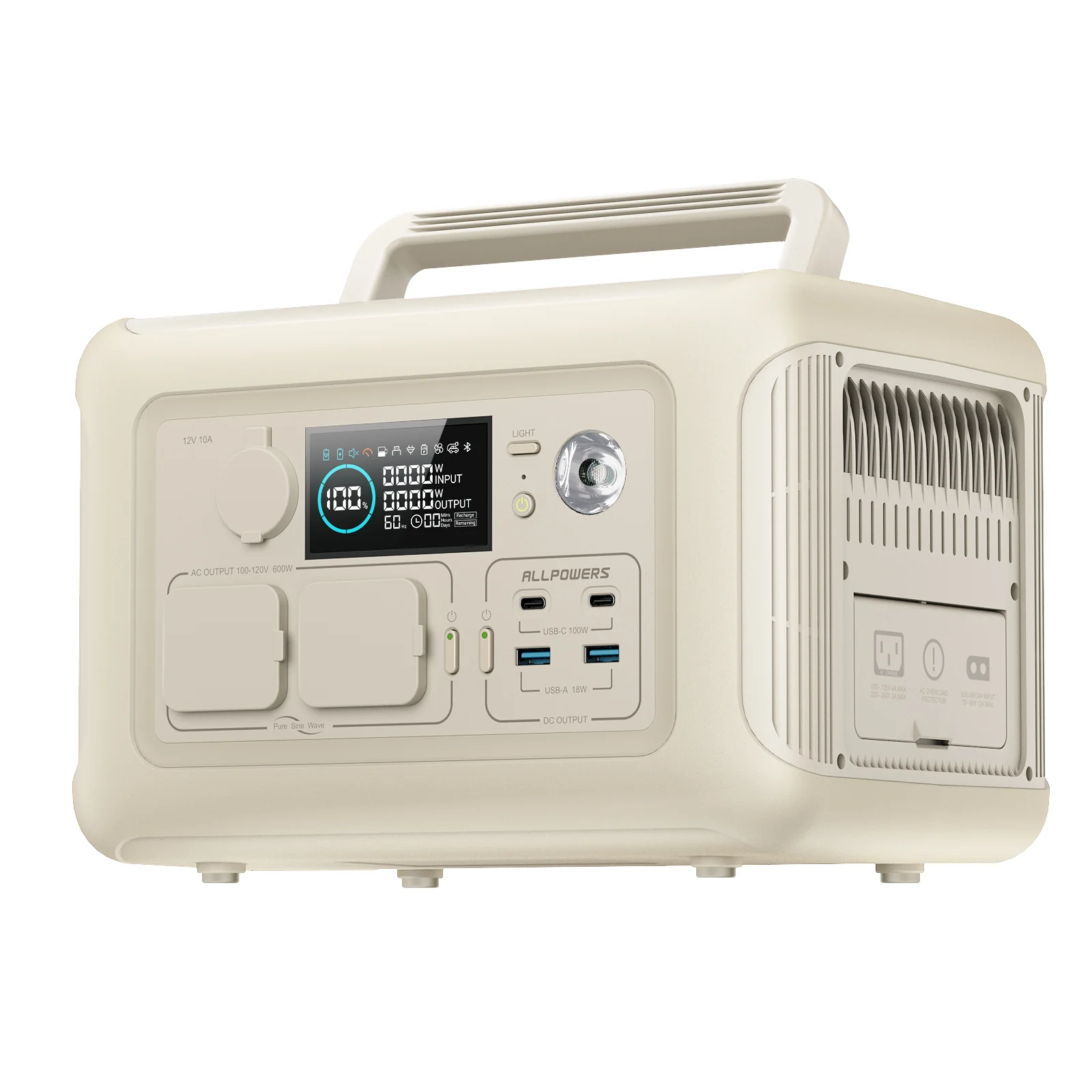 ALLPOWERS R600 Portable Power Station | 600W 299Wh - Image 7