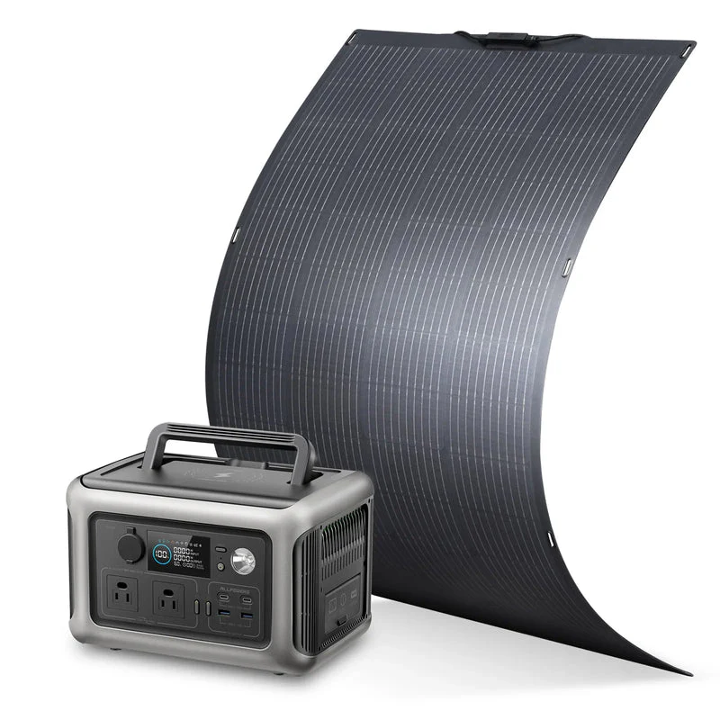 ALLPOWERS R600 + 200W Solar Panel | 600W Solar Generator Kit - Image 4